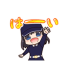 毎日使えるゴルフ女子スタンプ(ボブ娘)（個別スタンプ：36）