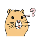 日常で使える！かわいいカピバラたち2（個別スタンプ：9）