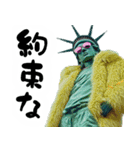 自由すぎる女神様1 ～Statue of Liberty～（個別スタンプ：11）