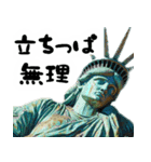 自由すぎる女神様1 ～Statue of Liberty～（個別スタンプ：36）