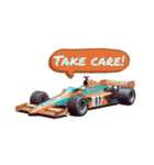 クラシックF1レーサー（個別スタンプ：9）