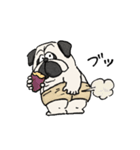 秋のゴリパグ（個別スタンプ：11）