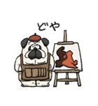 秋のゴリパグ（個別スタンプ：39）