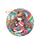 パステル恋んちゃん（個別スタンプ：17）