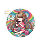 パステル恋んちゃん（個別スタンプ：18）
