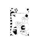Allen the cat 津軽弁 ＆ winter（個別スタンプ：24）