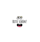 ドイツ語でひとこと。（個別スタンプ：8）