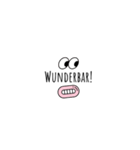 ドイツ語でひとこと。（個別スタンプ：16）