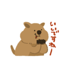 元気でいてね、クアッカワラビー2（個別スタンプ：1）