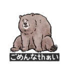 クマでth（クマです）（個別スタンプ：14）