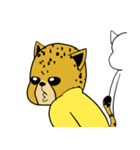 チーターのしっぽしぐさ（個別スタンプ：17）