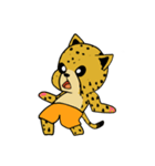 チーターのしっぽしぐさ（個別スタンプ：20）