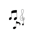 下手っぴ動物と文字（個別スタンプ：19）