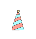 下手っぴ動物と文字（個別スタンプ：22）