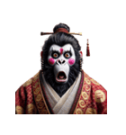 ゴリラ×お殿様！3Dリアル！（個別スタンプ：2）