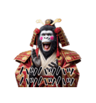 ゴリラ×お殿様！3Dリアル！（個別スタンプ：11）