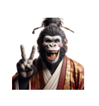 ゴリラ×お殿様！3Dリアル！（個別スタンプ：15）