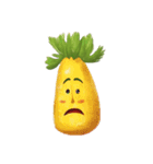 多彩な表情の野菜（個別スタンプ：2）