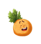 多彩な表情の野菜（個別スタンプ：4）