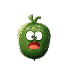 多彩な表情の野菜（個別スタンプ：7）