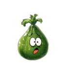 多彩な表情の野菜（個別スタンプ：14）