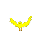 多趣味な鳥（個別スタンプ：5）