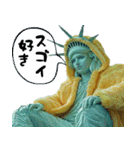 自由すぎる女神様2 ～Statue of Liberty～（個別スタンプ：5）