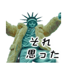 自由すぎる女神様2 ～Statue of Liberty～（個別スタンプ：10）