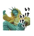 自由すぎる女神様2 ～Statue of Liberty～（個別スタンプ：19）