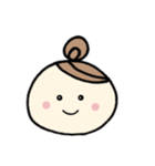 まるがお女子3（個別スタンプ：1）