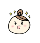 まるがお女子3（個別スタンプ：7）