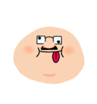 顔で語るパパ（個別スタンプ：12）