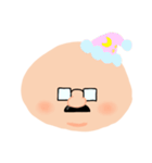 顔で語るパパ（個別スタンプ：20）