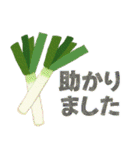 背景が動く✨一年中使える癒しの野菜と果物！（個別スタンプ：23）