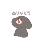 やる気ないマロ①（個別スタンプ：3）