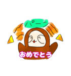 なまけの日常スタンプ(背景透過ver)（個別スタンプ：18）