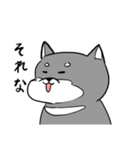 よく使う黒柴犬スタンプ【日常編】（個別スタンプ：34）