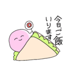 サンドイッチのハム（個別スタンプ：19）