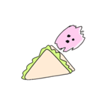 サンドイッチのハム（個別スタンプ：22）