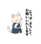 敬語スタンプ・ねこ。（個別スタンプ：7）