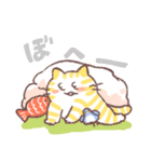 白目ねこ1（個別スタンプ：3）