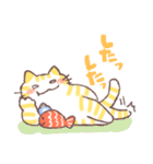 白目ねこ1（個別スタンプ：7）