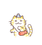 白目ねこ1（個別スタンプ：10）