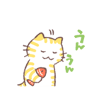 白目ねこ1（個別スタンプ：21）