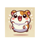 表情豊かなハムスター MT（個別スタンプ：6）