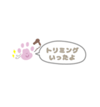 肉球ちゃんのお世話スタンプ（ねこちゃん）（個別スタンプ：11）