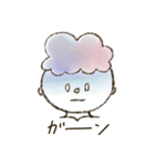 カーリーヘアの男の子スタンプ（個別スタンプ：28）