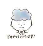 カーリーヘアの男の子スタンプ（個別スタンプ：39）