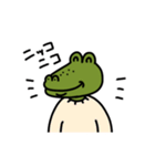 わにさんの日常。（個別スタンプ：23）