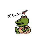わにさんの日常。（個別スタンプ：30）